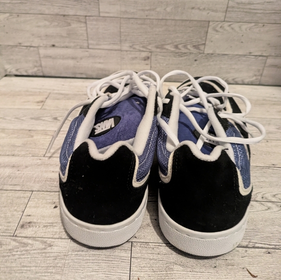 Vans Black and Blue Low-Top Sneakers Size 9.5 - Picture 4 of 8